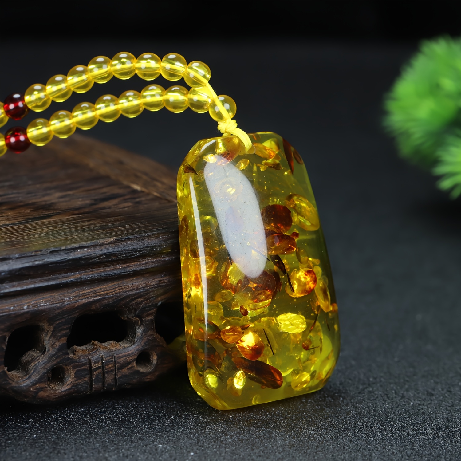 Square Peace Pendant for Men & Women, Minimalist Design